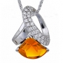 Sunlight Pendant in Citrine